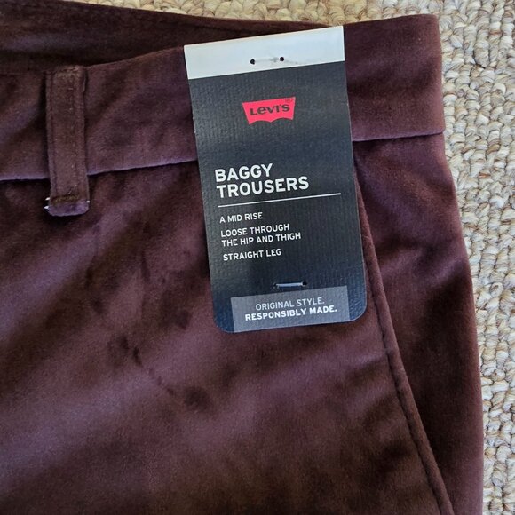 NWT Levi's Women's Baggy Trousers Size 29 x 31 - Picture 4 of 10